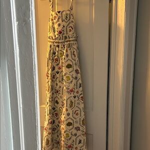 Christian Lacroix Dress with Botanical Print. Fully lined. NWT